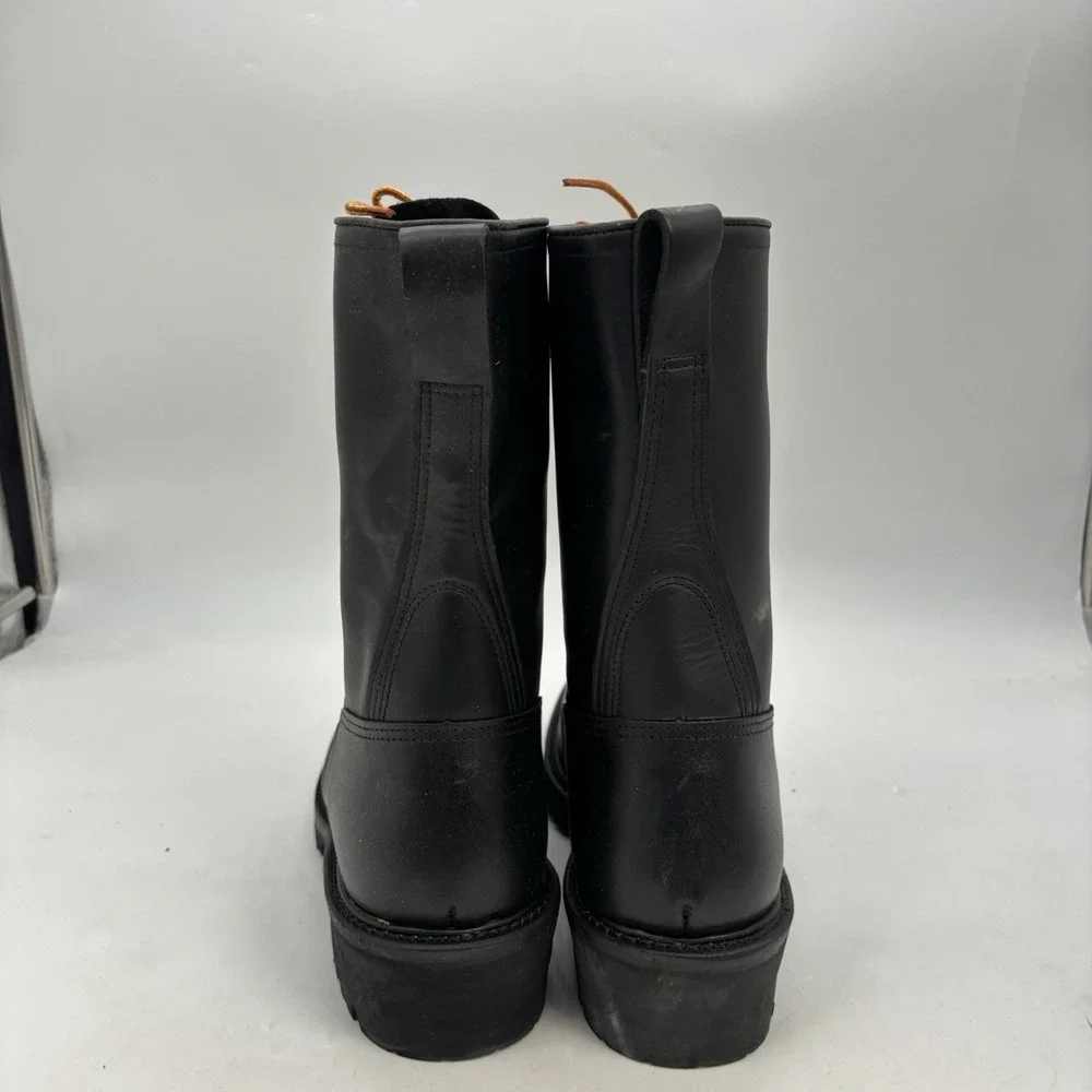 Hoffman's Lineman Logger Boots Mens 13 W USA Made 10